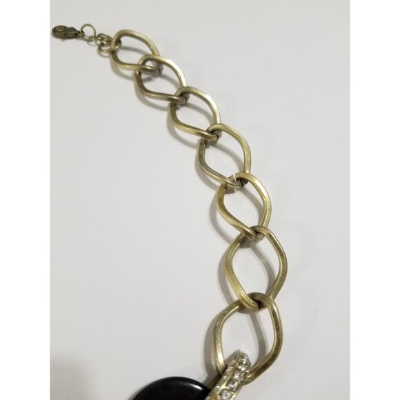 Danielle Sevens goldtone necklace 34" long with a 4" ext. n291* - Picture 4 of 7